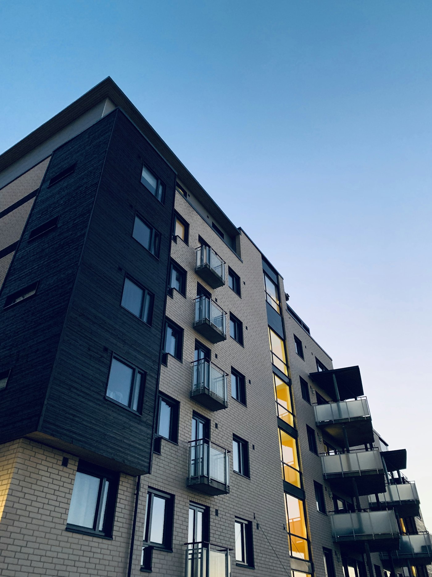 High-rise residential tower with a modern façade.